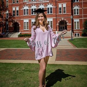 Free People Pink Bell Sleeve Romper Dress